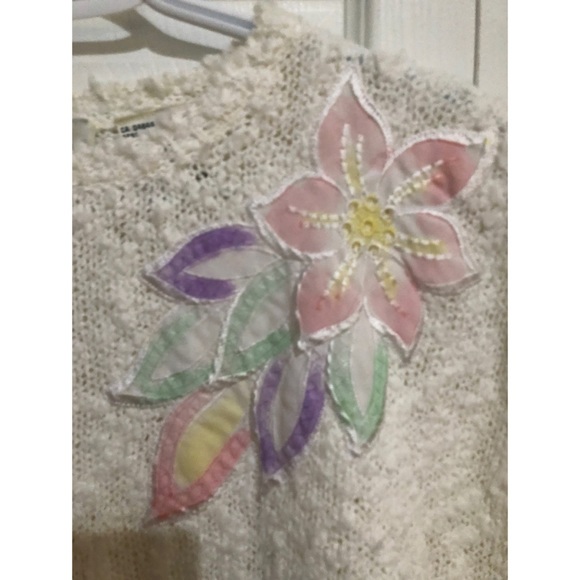 Vtg Sears Made in Taiwan Short Sleeve Sweater S - Picture 7 of 8